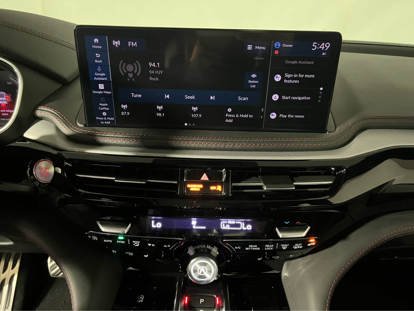 2026 Acura MDX w/A-Spec Package